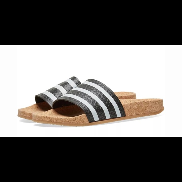 adilette cork black